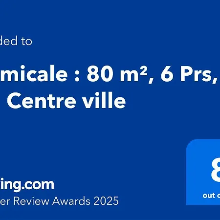 Apartamento L'amicale : 80 M², 6 Prs, 3 Ch, Centre Dijon